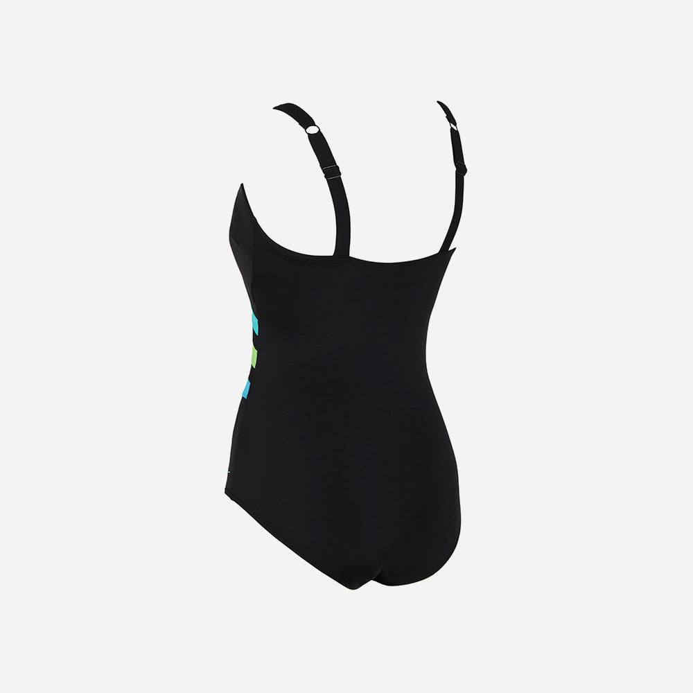 Đồ Bơi Một Mảnh Nữ Zoggs Wrap Panel Classicback - Đen - Supersports Vietnam