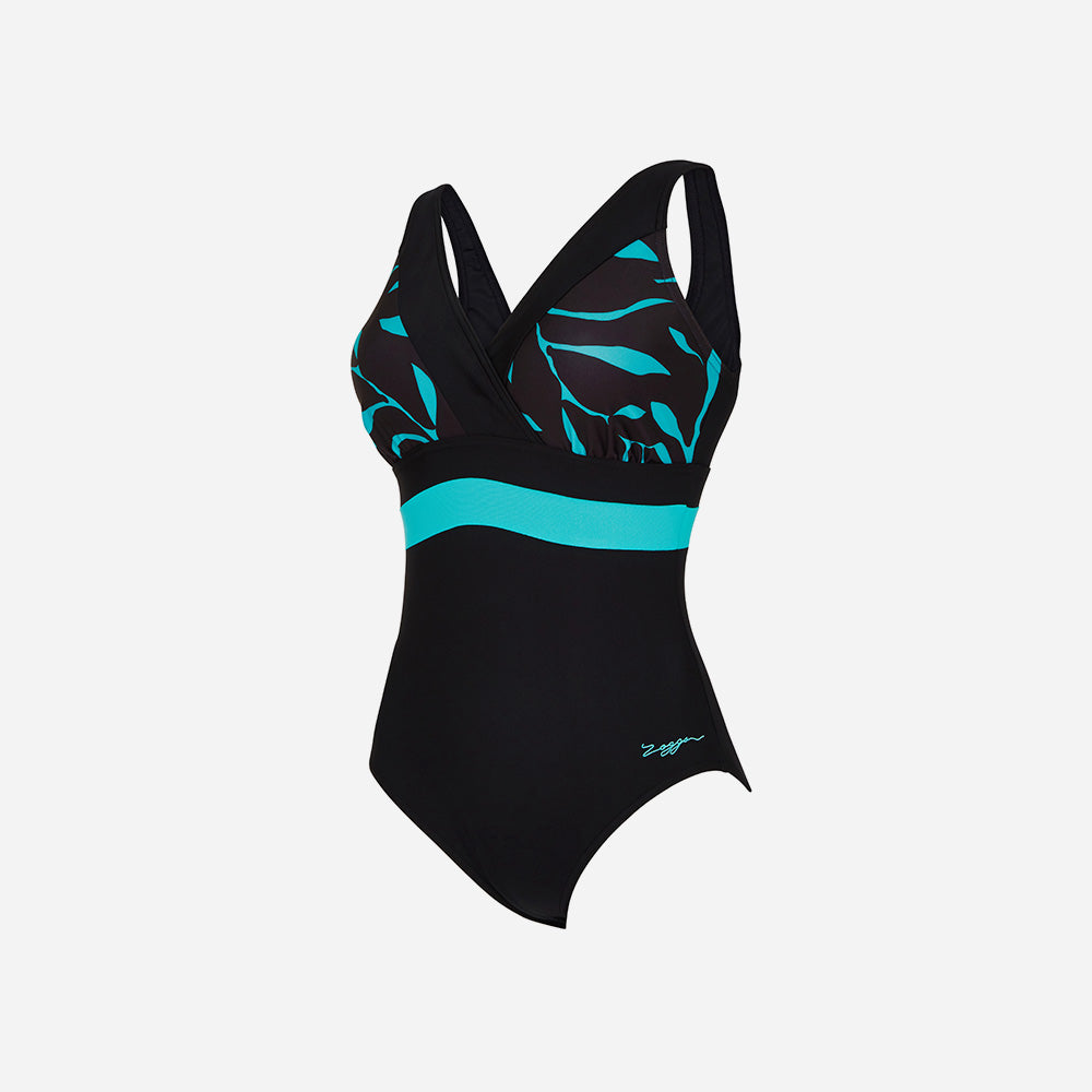 Đồ Bơi Một Mảnh Nữ Zoggs Squareback - Đen - Supersports Vietnam