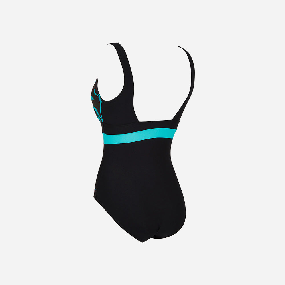 Đồ Bơi Một Mảnh Nữ Zoggs Squareback - Đen - Supersports Vietnam