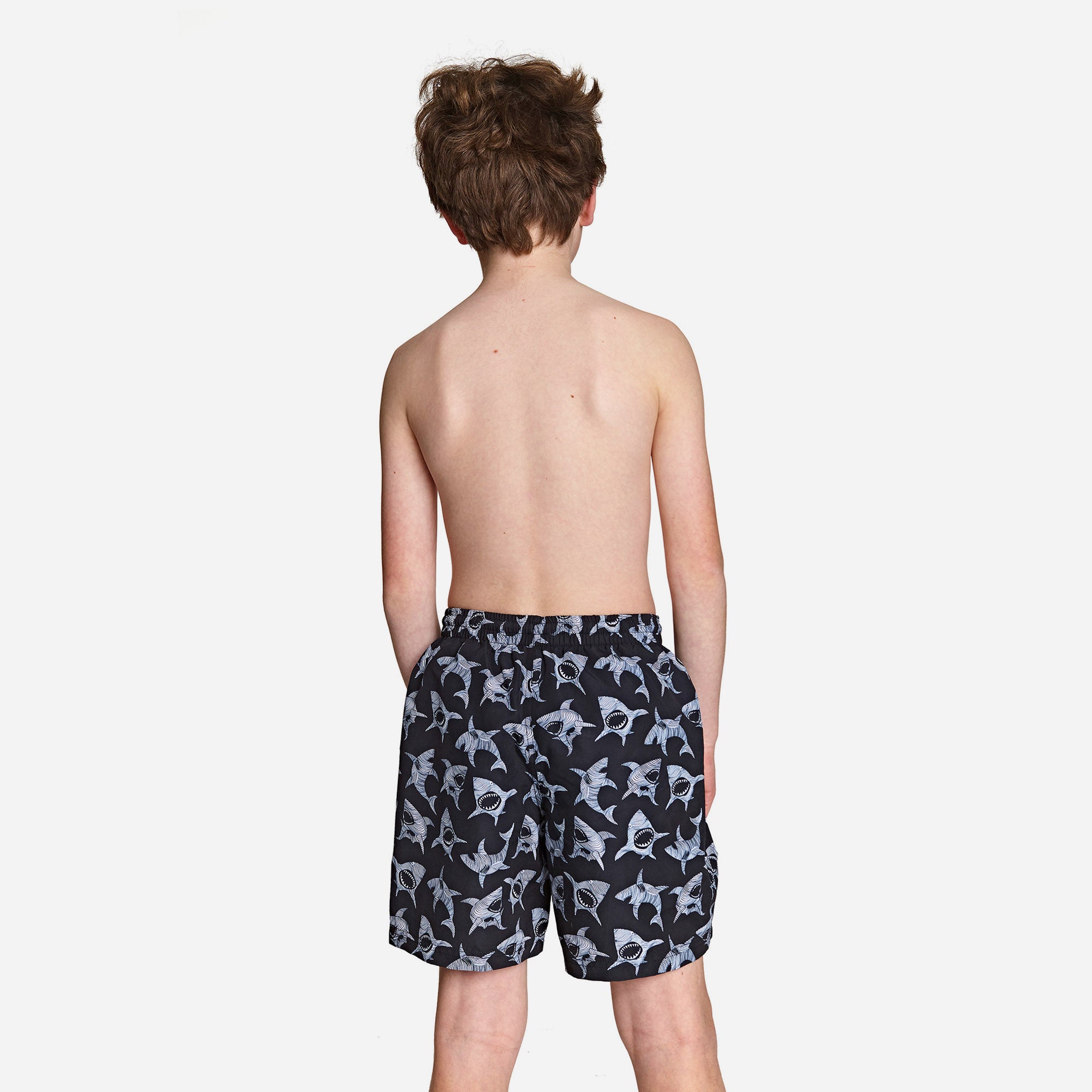 Quần Bơi Bé Trai Zoggs Shadow Shark 15 Inch - Đen - Supersports Vietnam