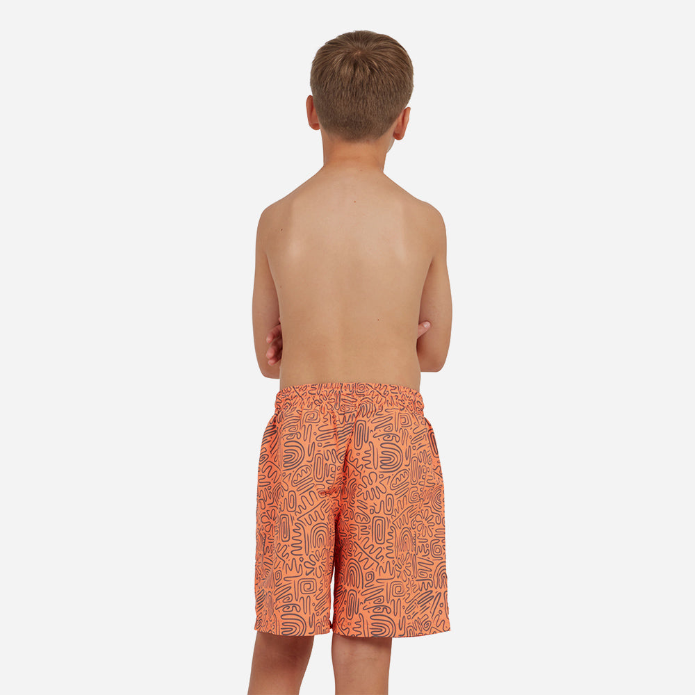 Quần Bơi Bé Trai Zoggs Printed 15 Inch - Cam - Supersports Vietnam