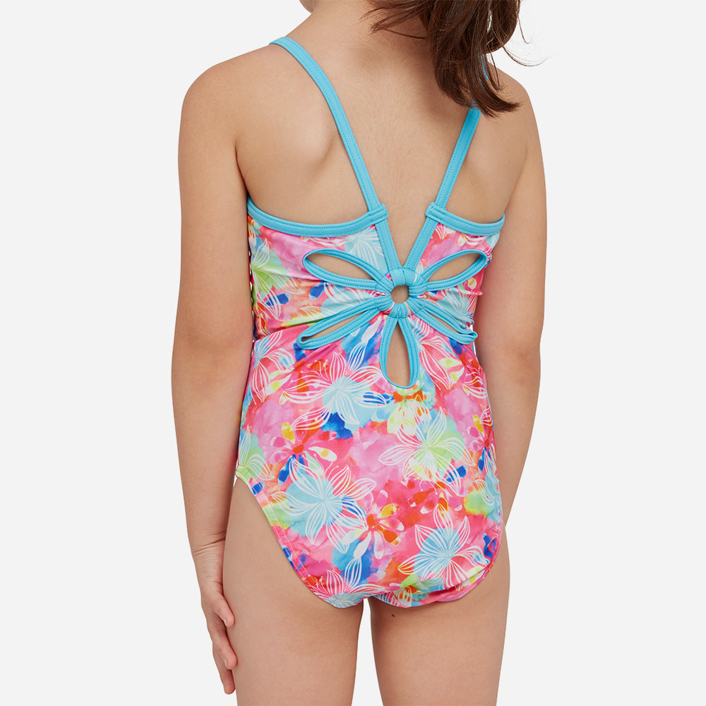 Đồ Bơi Một Mảnh Bé Gái Zoggs Yaroomba Floral - Hồng - Supersports Vietnam
