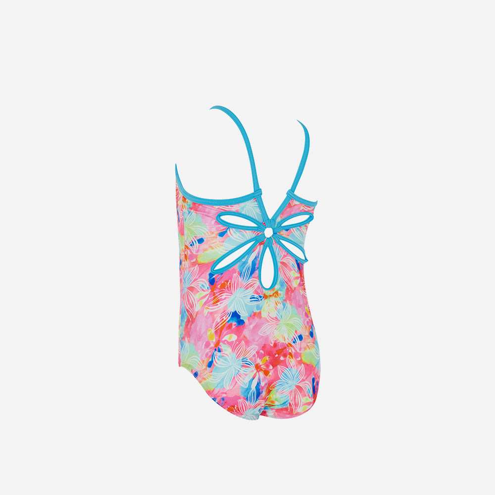 Đồ Bơi Một Mảnh Bé Gái Zoggs Yaroomba Floral - Hồng - Supersports Vietnam