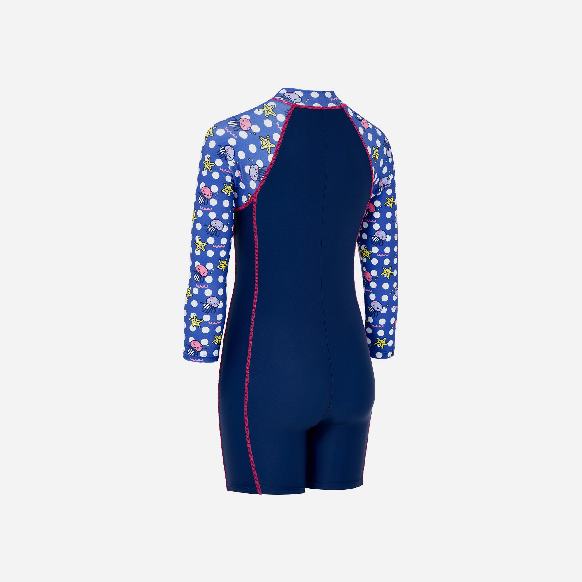 Đồ Bơi Một Mảnh Bé Gái Zoggs Long Sleeve All In One - Hồng - Supersports Vietnam