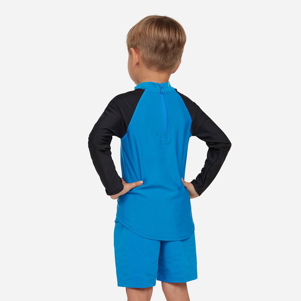 Áo Bơi Chống Nắng Bé Trai Zoggs Zip Sun - Xanh Dương - Supersports Vietnam