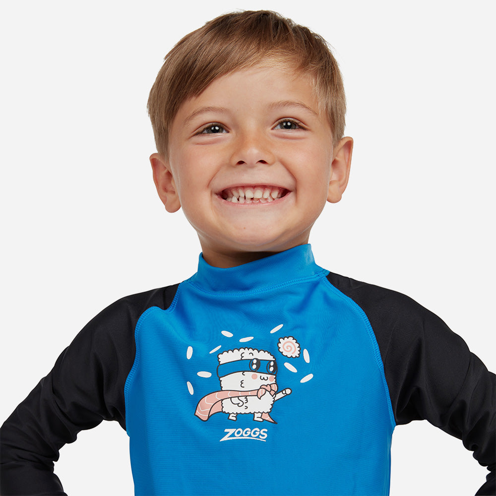 Áo Bơi Chống Nắng Bé Trai Zoggs Zip Sun - Xanh Dương - Supersports Vietnam