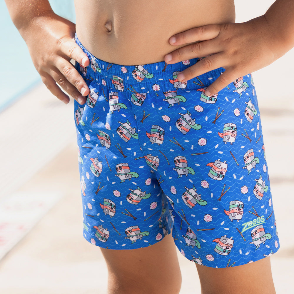 Quần Bơi Bé Trai Zoggs Printed - Xanh Dương - Supersports Vietnam