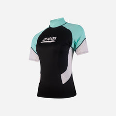 Áo Bơi Chống Nắng Nữ Zoggs Printed - Đen - Supersports Vietnam