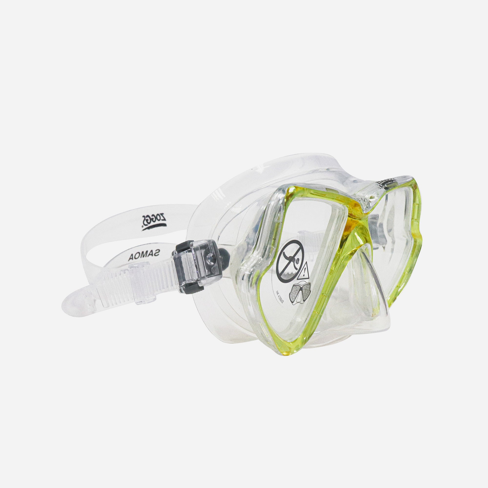 Ống Thở Lặn Người Lớn Zoggs Combo Samoa - Vàng - Supersports Vietnam