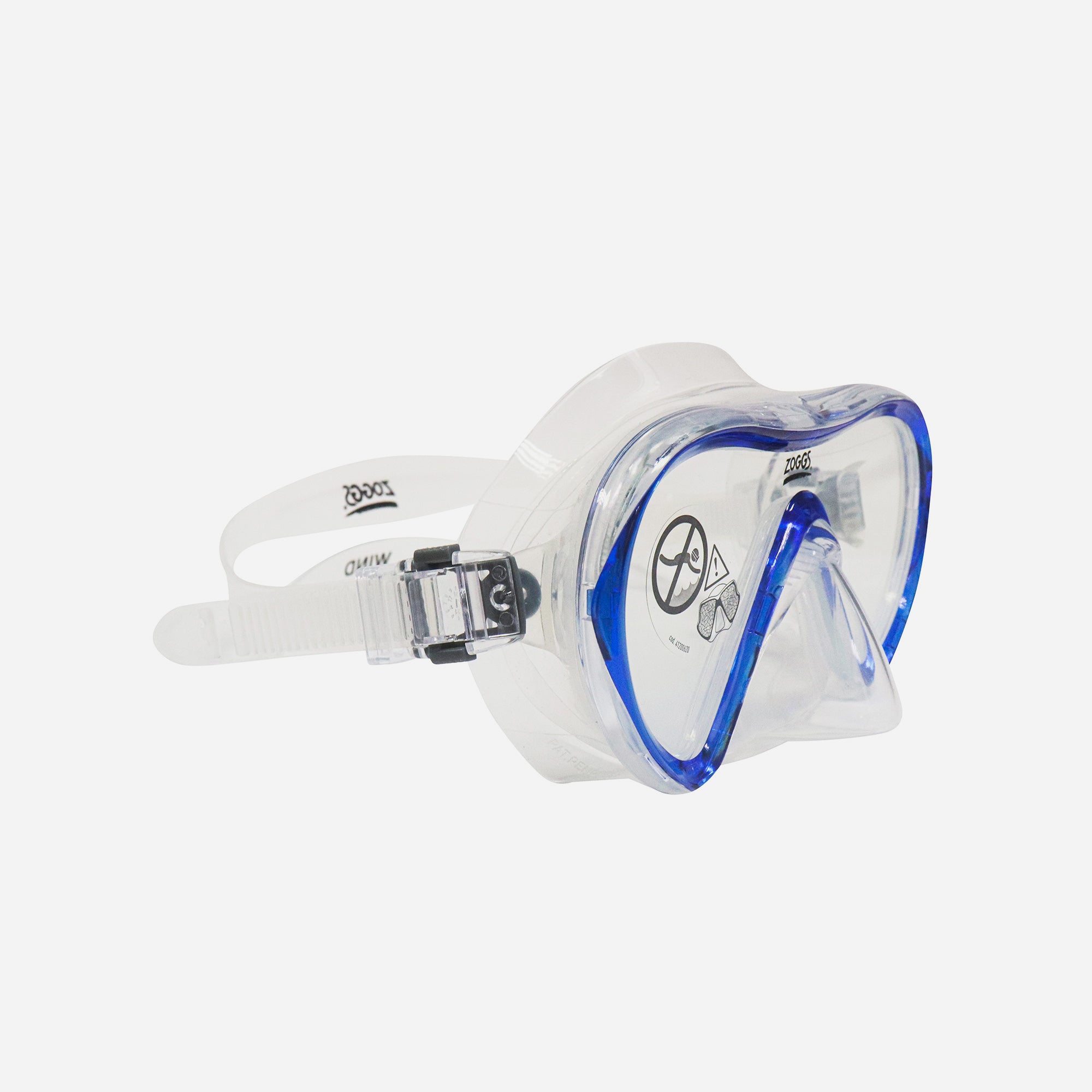 Ống Thở Lặn Người Lớn Zoggs Combo Wind - Xanh Dương - Supersports Vietnam