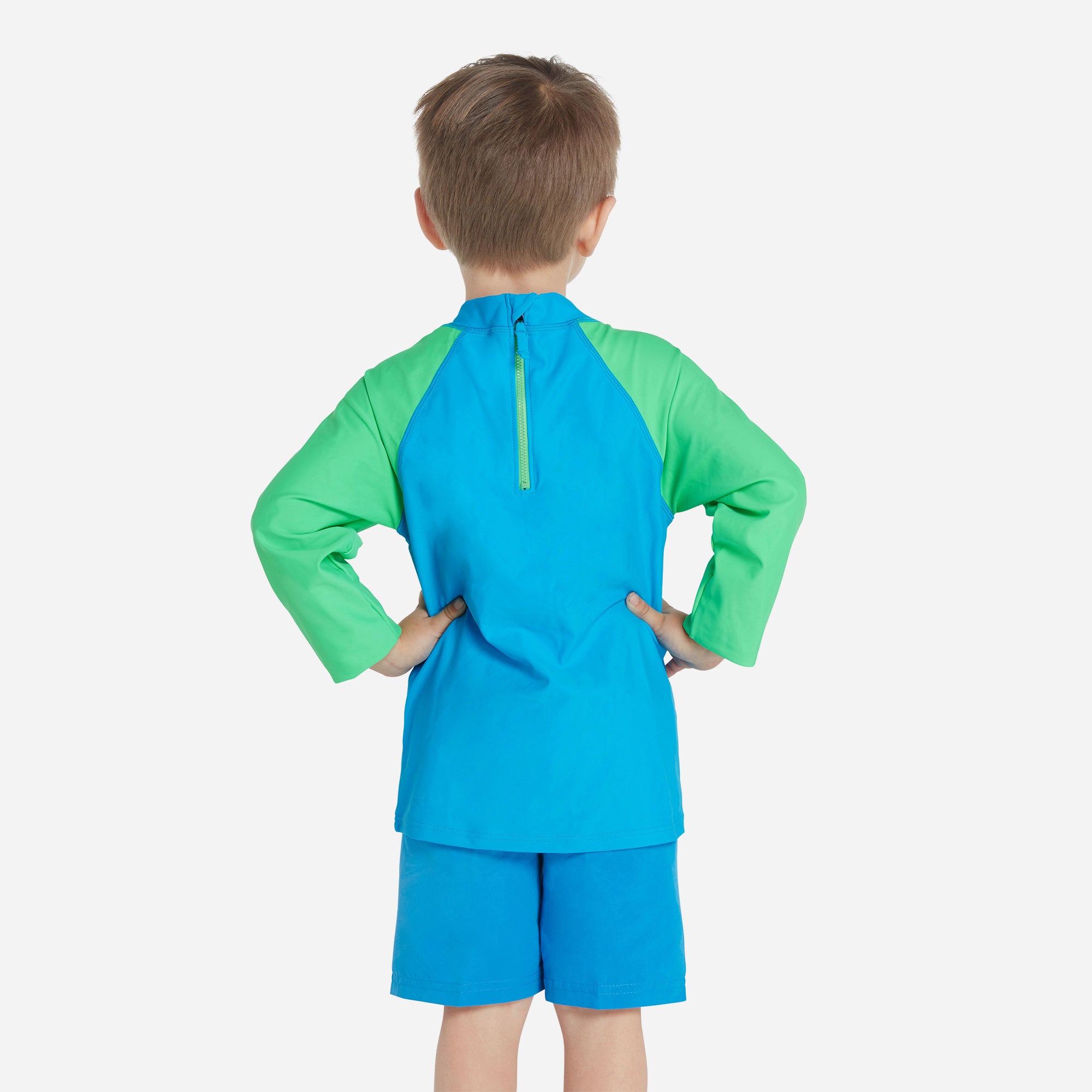 Áo Bơi Chống Nắng Bé Trai Zoggs Zip Sun - Xanh Dương - Supersports Vietnam