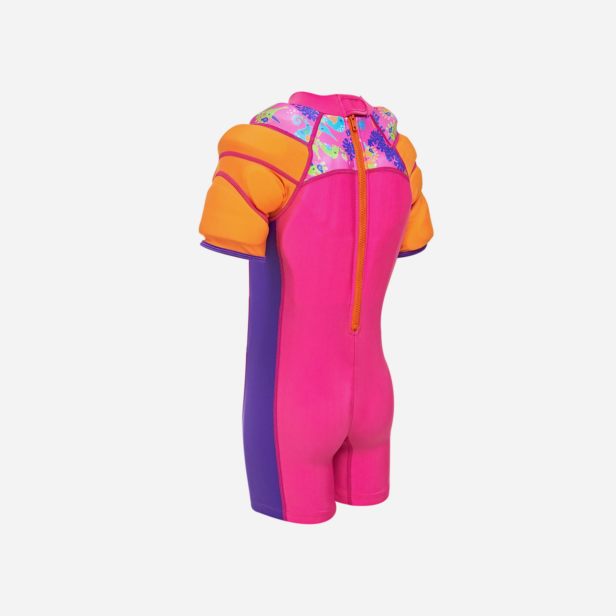 Bộ Áo Phao Bé Gái Zoggs Sea Unicorn - Hồng - Supersports Vietnam