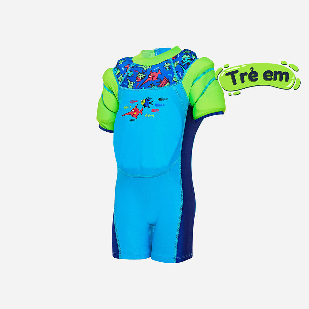 Bộ Áo Phao Bé Trai Zoggs Sea Saw - Xanh Dương - Supersports Vietnam