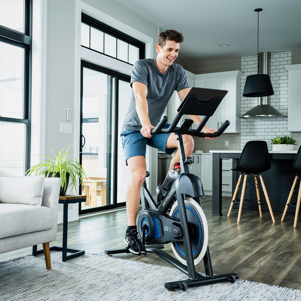 Xe Đạp Thể Thao Trong Nhà Horizon 5.0Ic - Đen - Supersports Vietnam