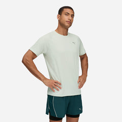 Áo Thun Nam Puma Run Velocity (Poly) - Xanh Mint - Supersports Vietnam