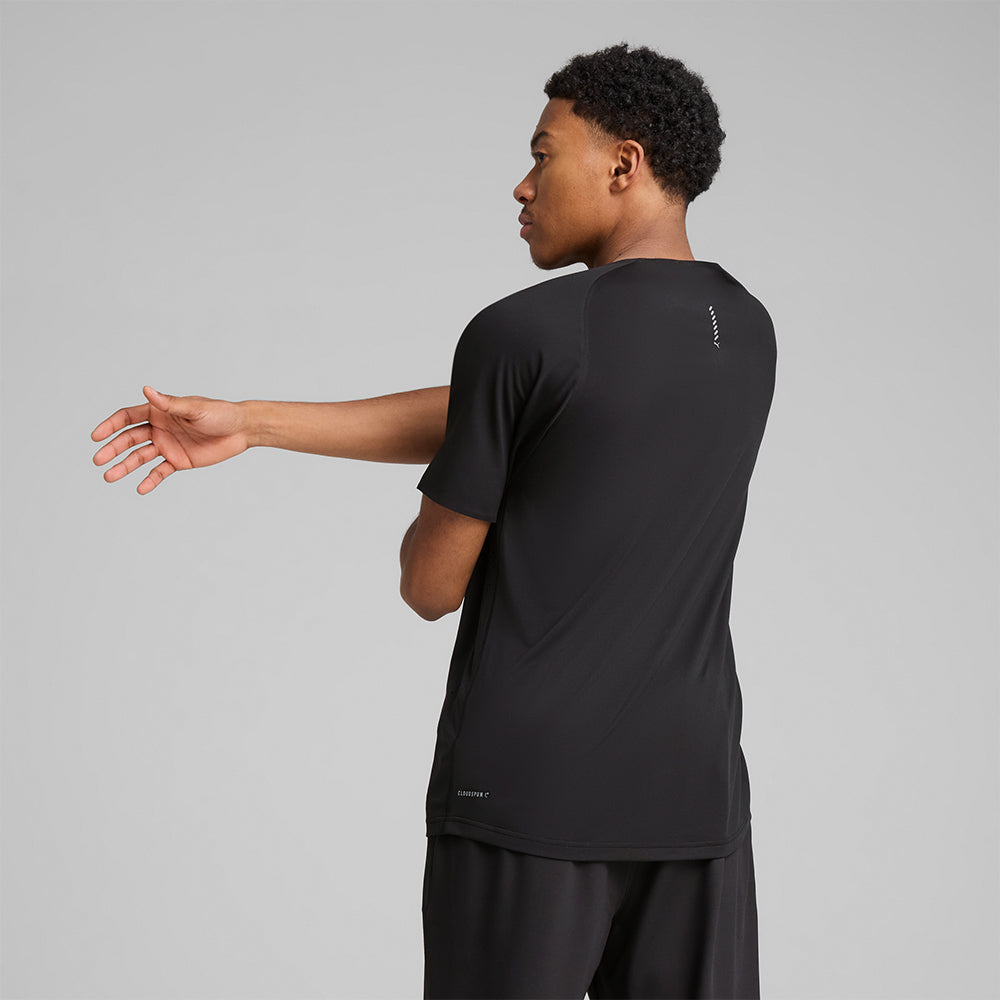 Áo Thun Nam Puma Run Cloudspun - Đen - Supersports Vietnam