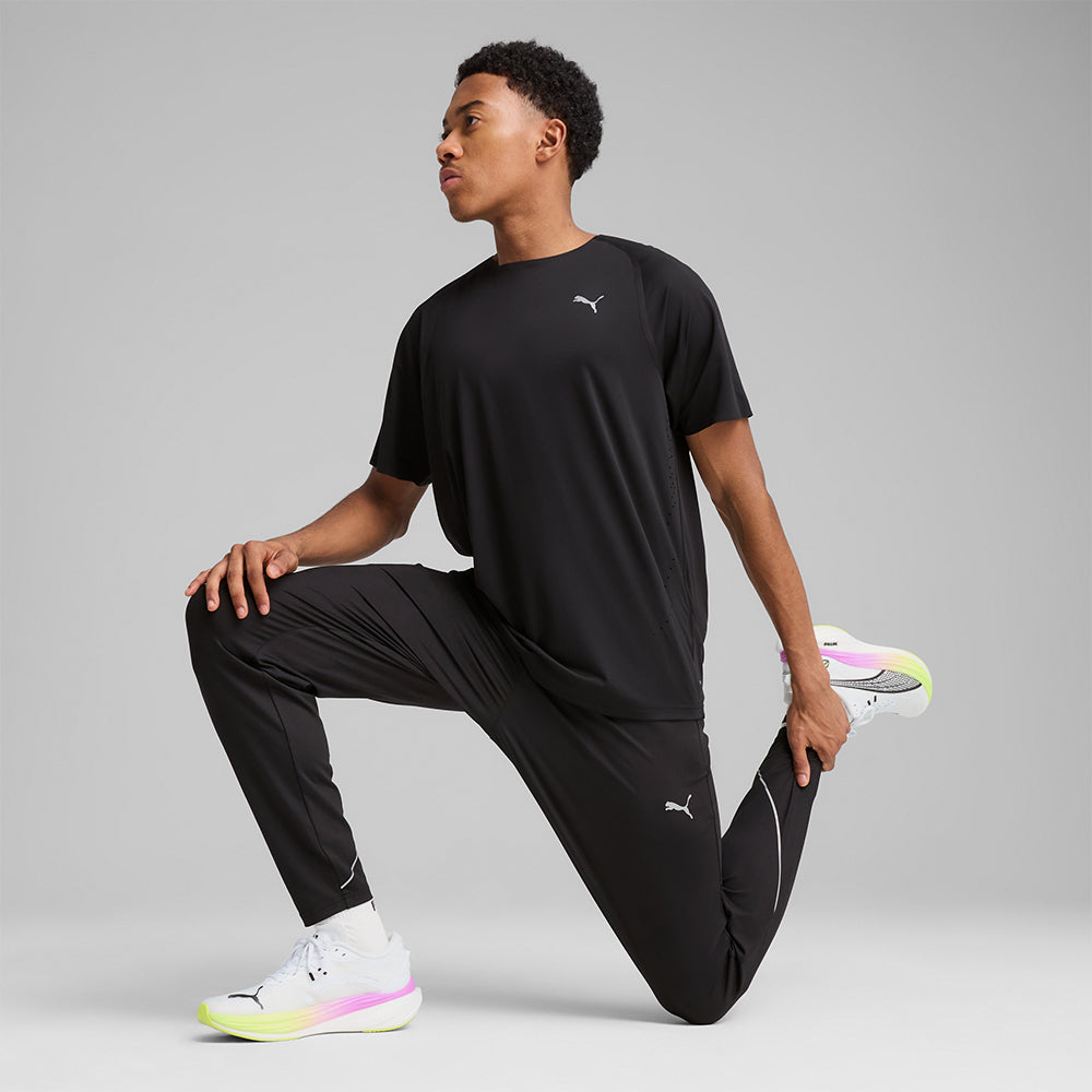 Áo Thun Nam Puma Run Cloudspun - Đen - Supersports Vietnam