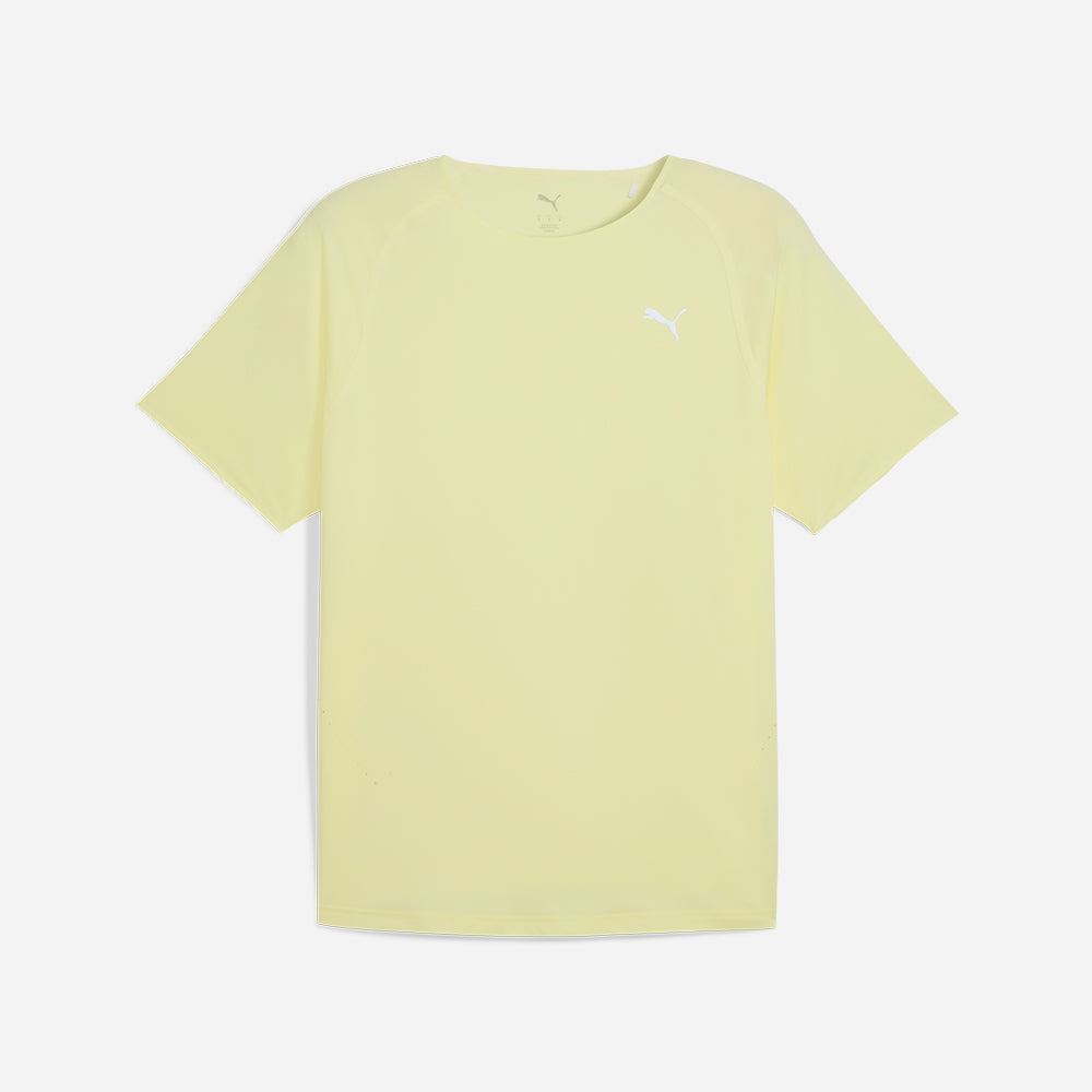 Áo Thun Nam Puma Run Cloudspun - Vàng Chanh - Supersports Vietnam