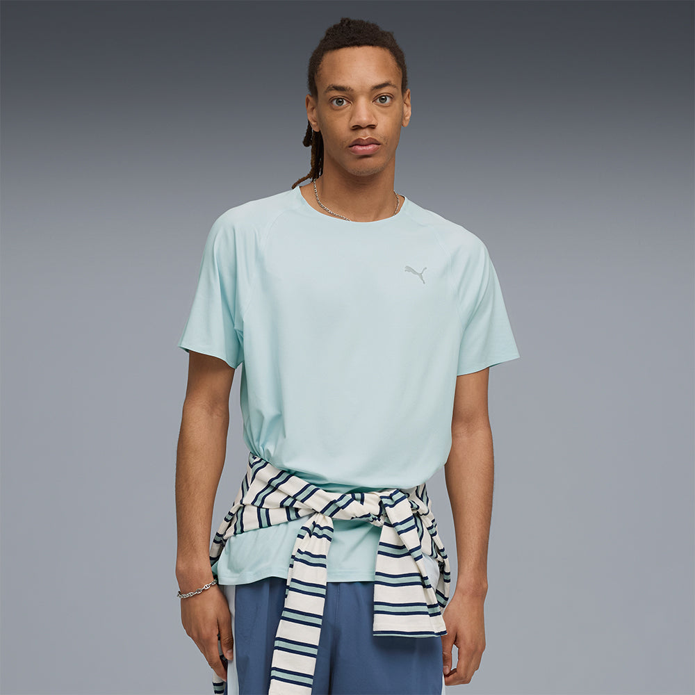 Áo Thun Nam Puma Run Cloudspun - Xanh Dương - Supersports Vietnam