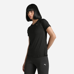 Áo Thun Nữ Puma Run Cloudspun - Đen - Supersports Vietnam