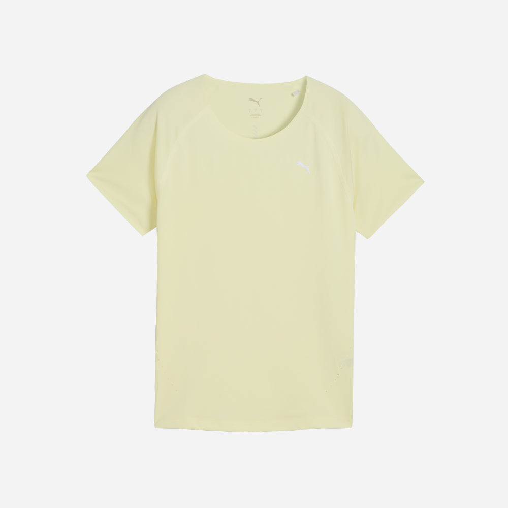 Áo Thun Nữ Puma Run Cloudspun - Vàng Chanh - Supersports Vietnam