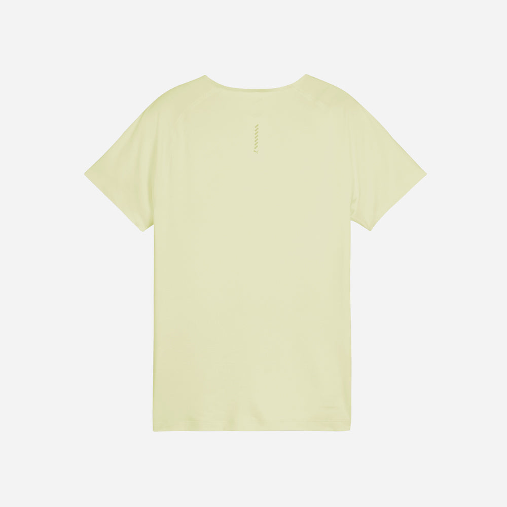 Áo Thun Nữ Puma Run Cloudspun - Vàng Chanh - Supersports Vietnam