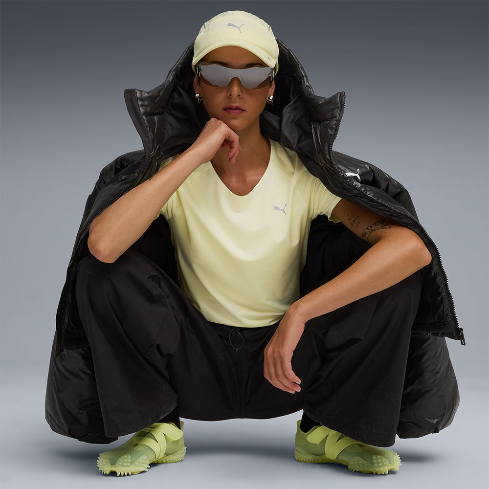 Áo Thun Nữ Puma Run Cloudspun - Vàng Chanh - Supersports Vietnam