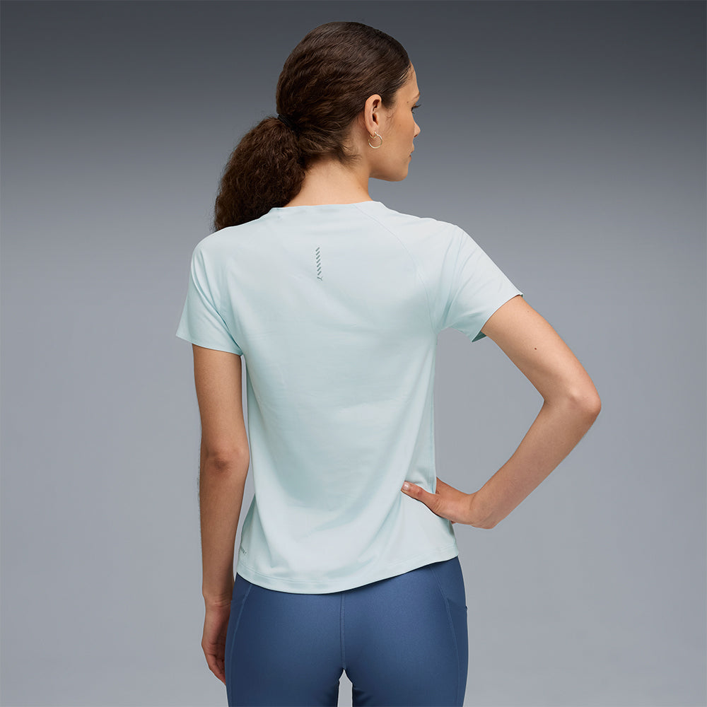 Áo Thun Nữ Puma Run Cloudspun - Xanh Dương - Supersports Vietnam