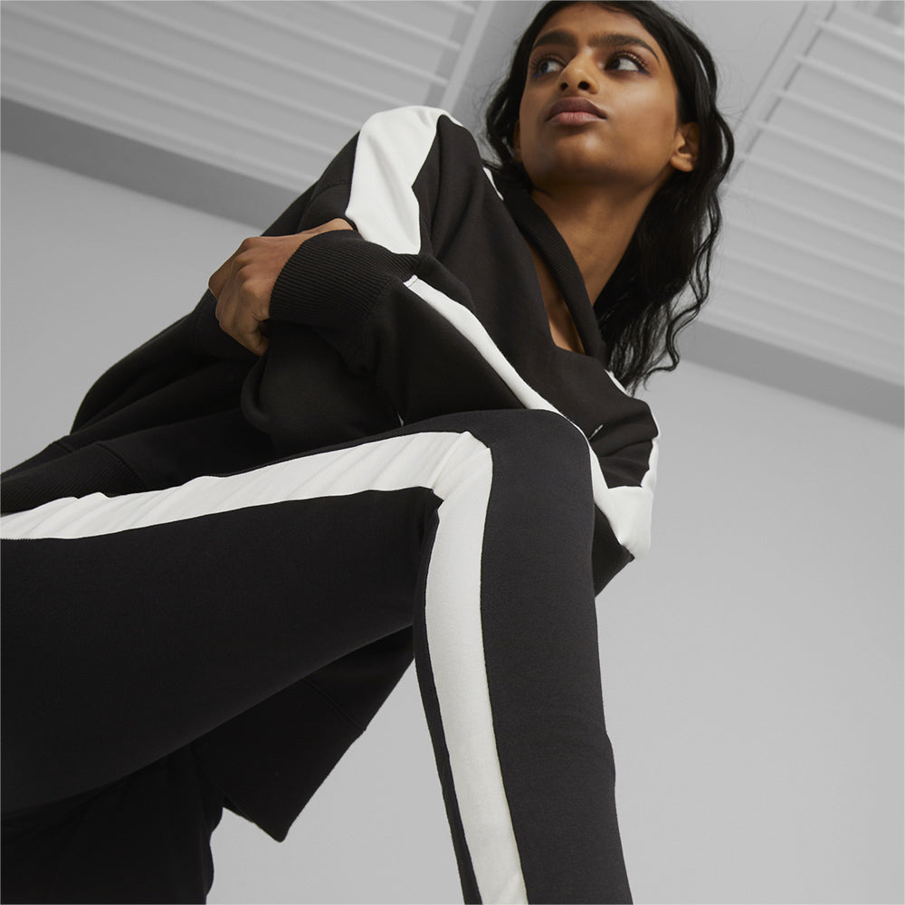 Quần Ôm Nữ Puma Iconic T7 Mid Rise - Đen - Supersports Vietnam