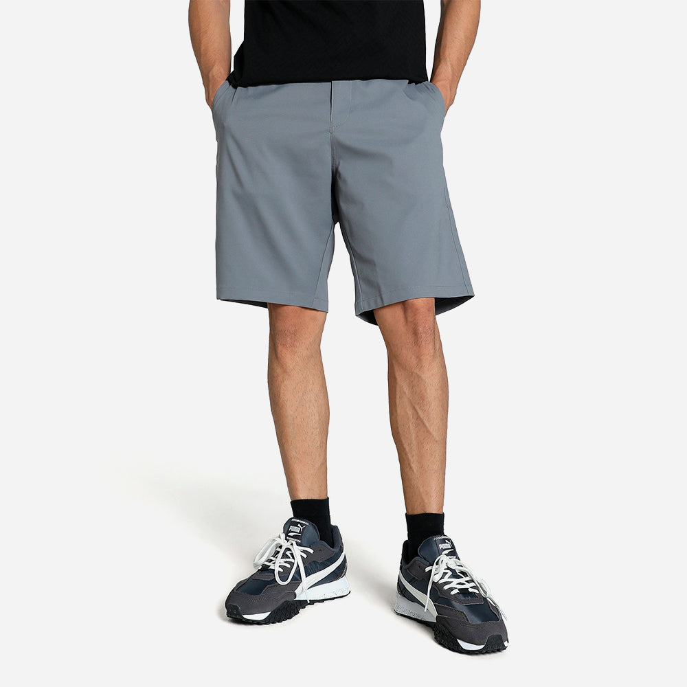 Quần Ngắn Thể Thao Nam Puma Dealer 10 Inch Slate Sky - Xám - Supersports Vietnam