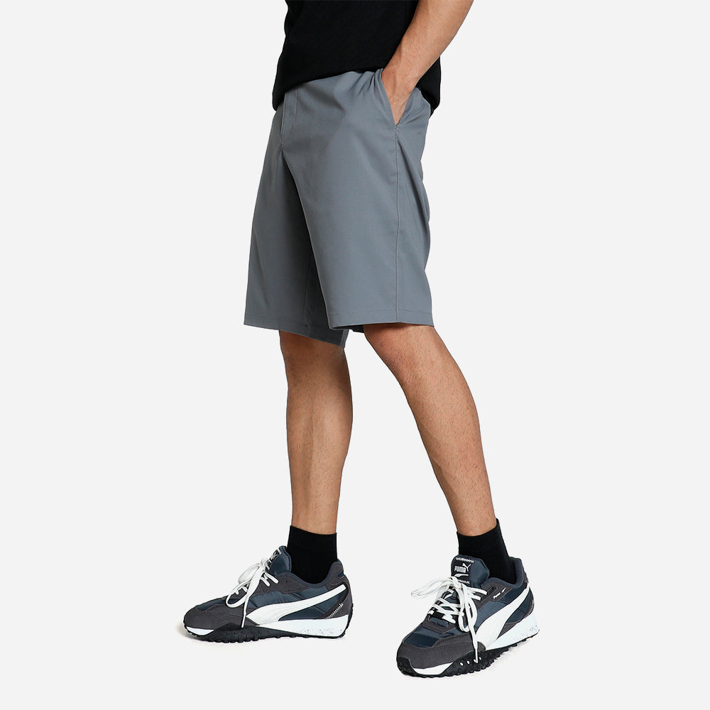 Quần Ngắn Thể Thao Nam Puma Dealer 10 Inch Slate Sky - Xám - Supersports Vietnam