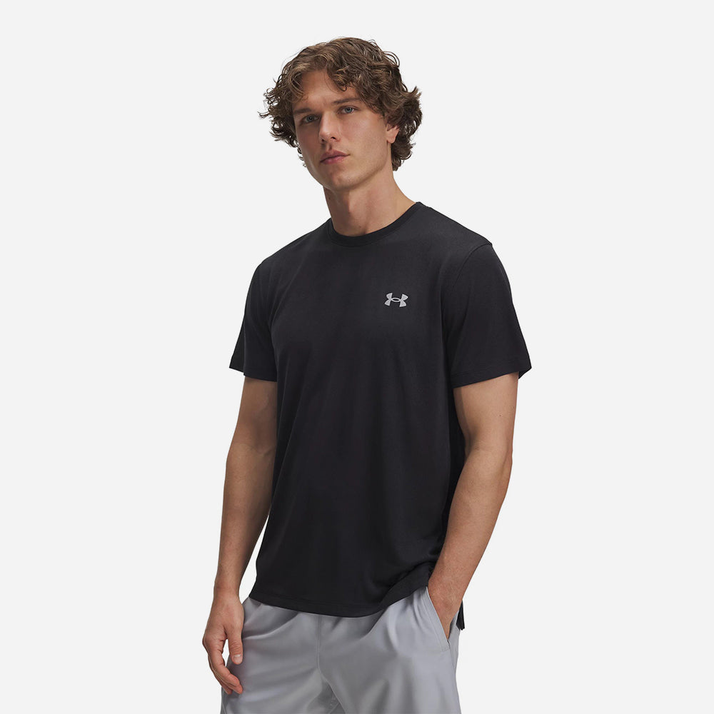 Áo Thun Tay Ngắn Nam Under Armour Launch Camo: Siêu Thoáng Khí, Co