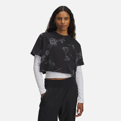 Áo Thun Nữ Under Armour Etched Roses - Supersports Vietnam