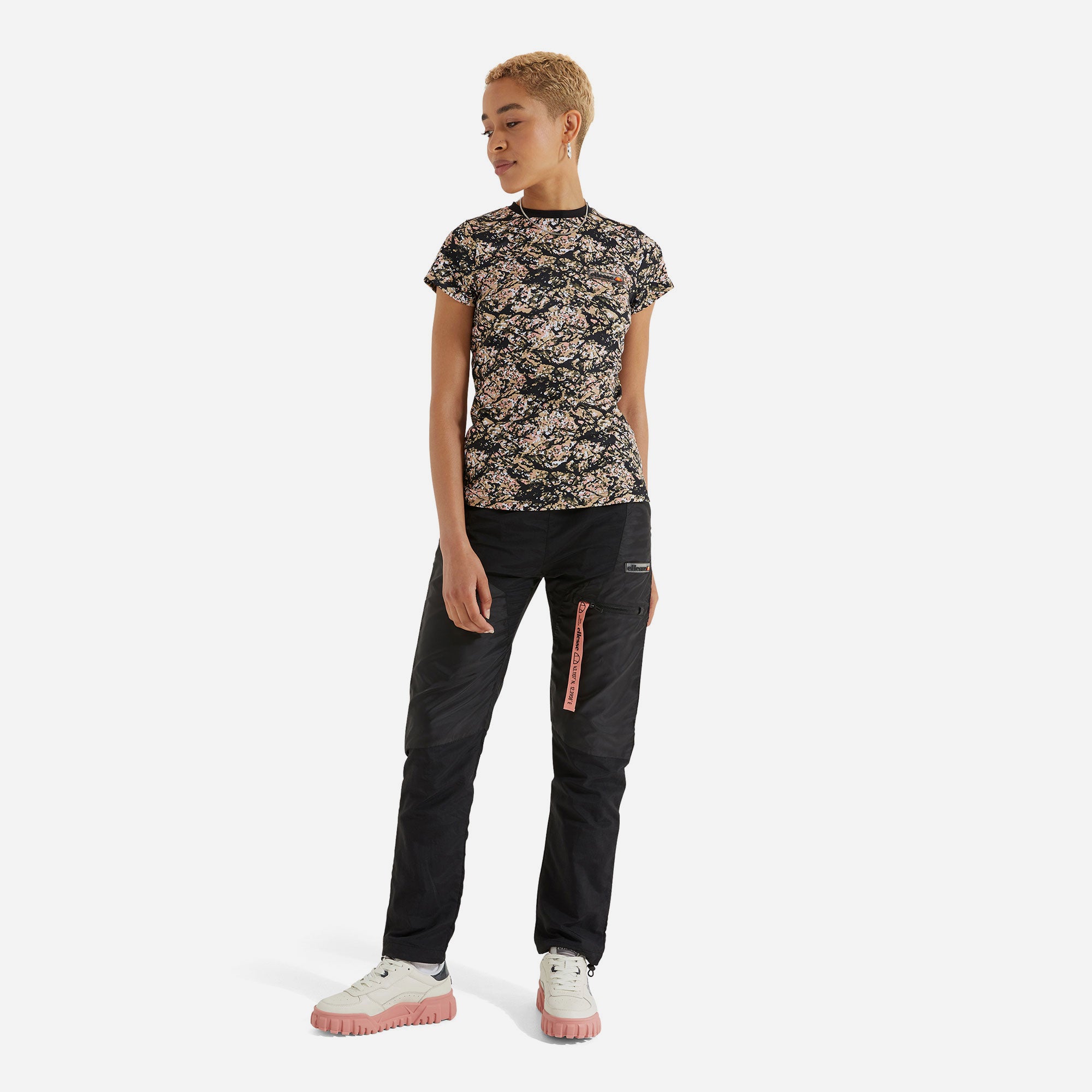 Áo Thun Nữ Ellesse Cratere - Rằn Ri - Supersports Vietnam