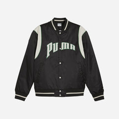 Áo Khoác Unisex Puma Team Varsity - Đen - Supersports Vietnam