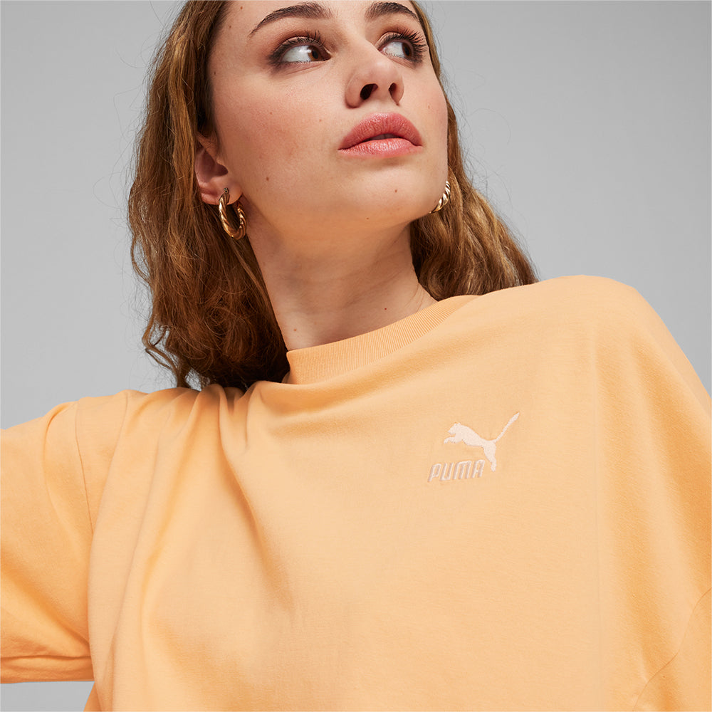 Áo Thun Nữ Puma Better Classics Oversized Peach - Cam - Supersports Vietnam
