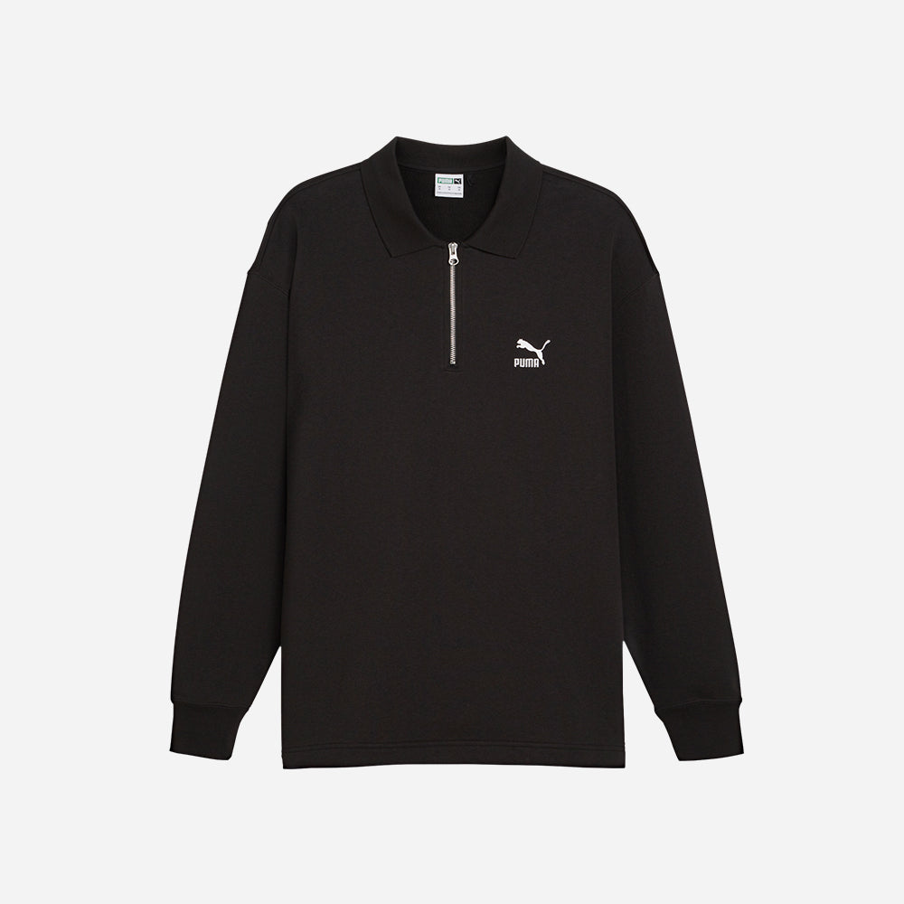 Áo Polo Unisex Puma Better Classics Crew Tr - Đen - Supersports Vietnam