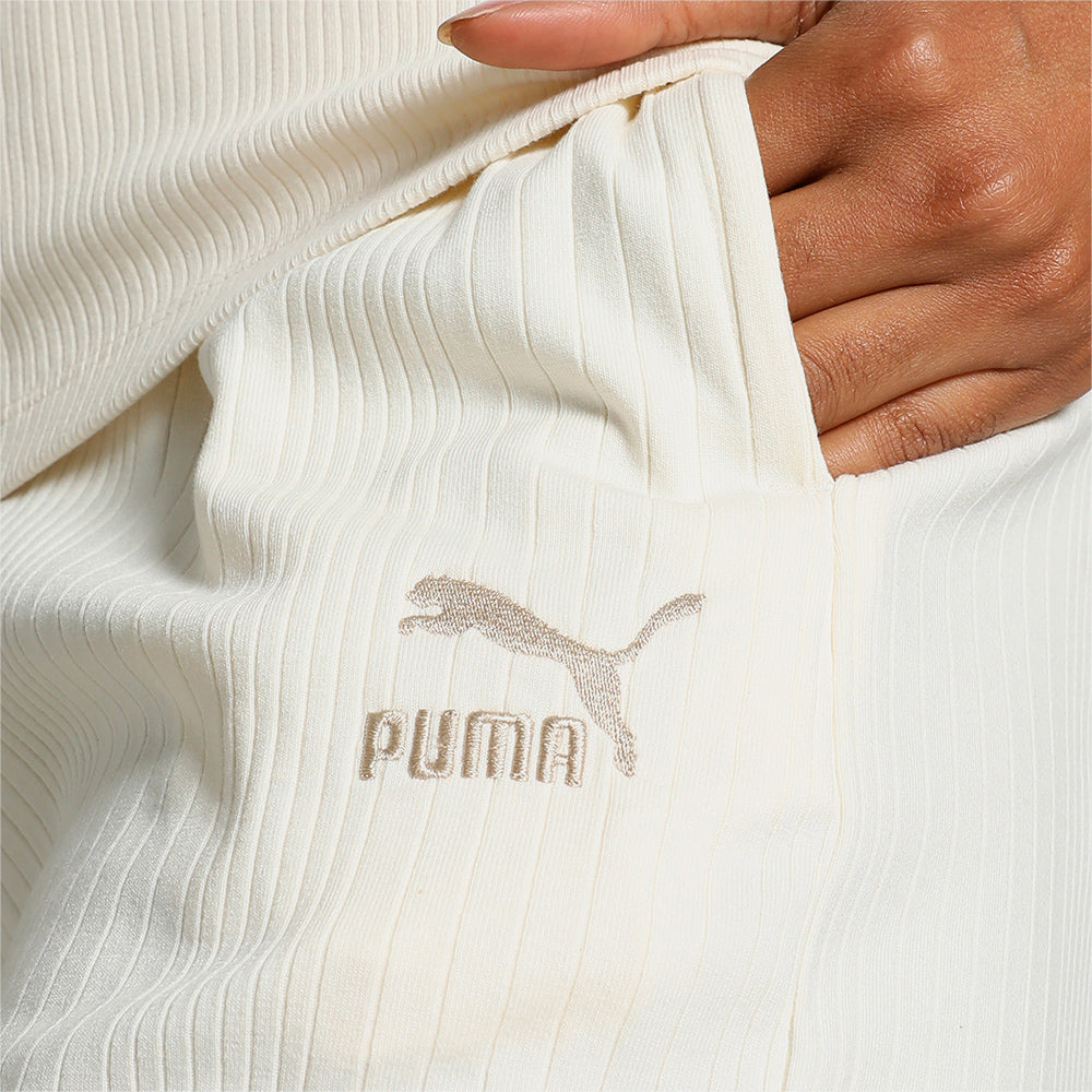 Quần Dài Thể Thao Nữ Puma Classics Ribaseballed Relaxed - Be - Supersports Vietnam