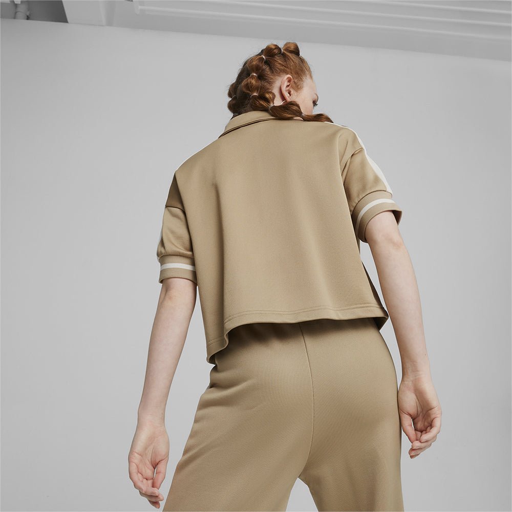 Áo Khoác Nữ Puma T7 For The Fanbase Track - Nâu - Supersports Vietnam