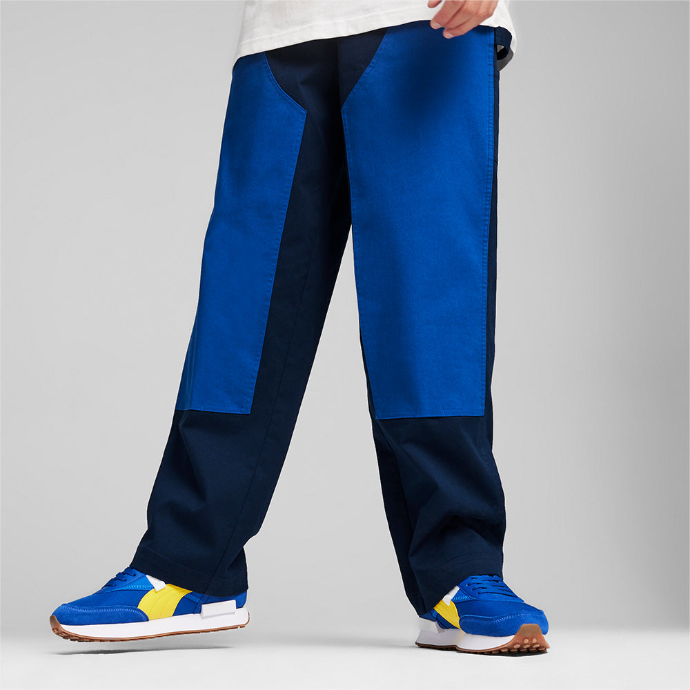 Quần Dài Thể Thao Nam Puma Downtown Double - Xanh Dương - Supersports Vietnam