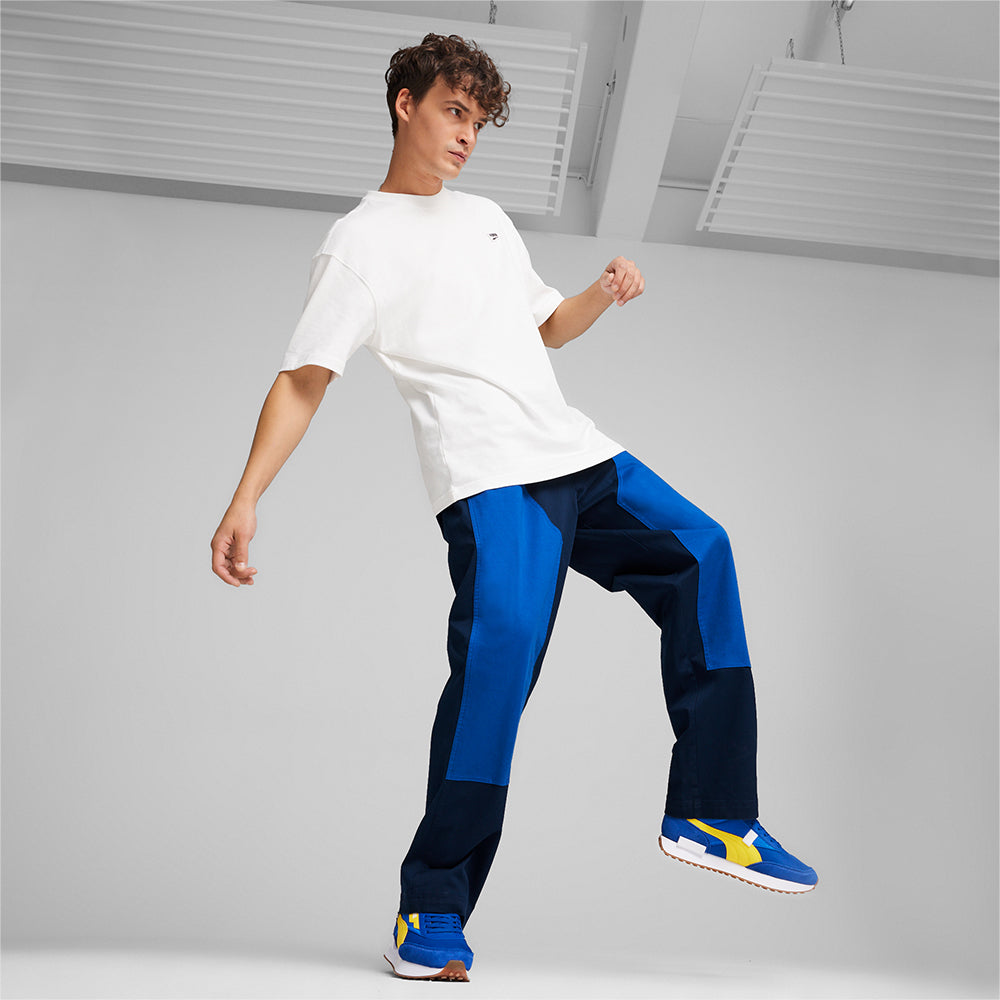 Quần Dài Thể Thao Nam Puma Downtown Double - Xanh Dương - Supersports Vietnam