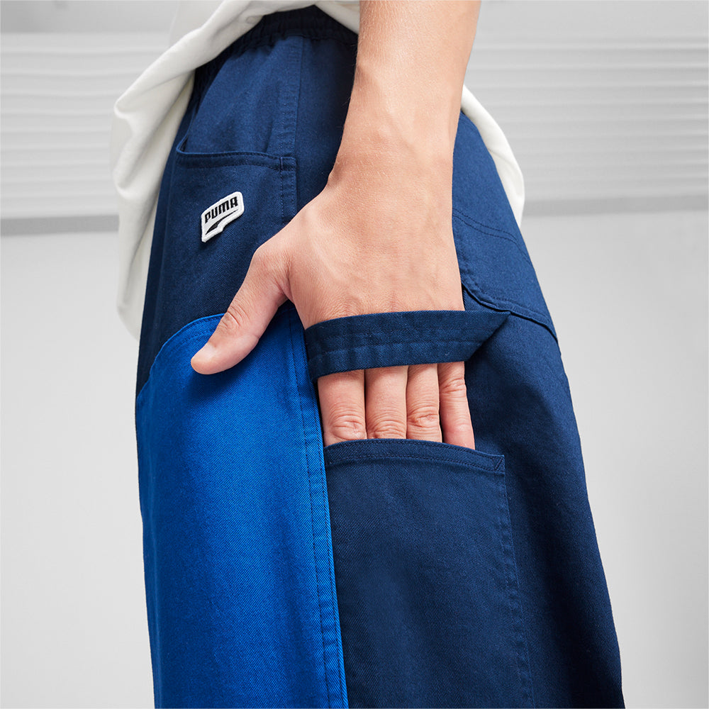 Quần Dài Thể Thao Nam Puma Downtown Double - Xanh Dương - Supersports Vietnam