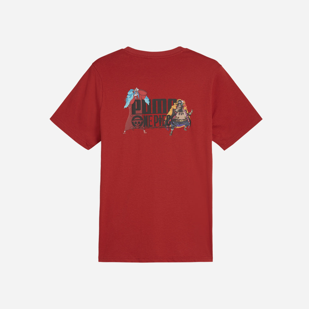 Áo Thun Nam Puma X One Piece Graphic Club - Đỏ - Supersports Vietnam