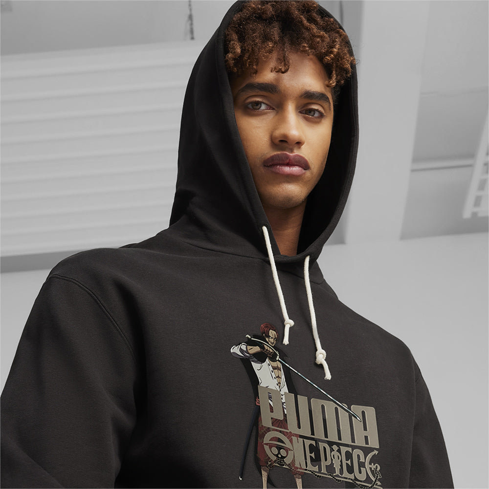 Áo Hoodie Nam Puma X One Piece Tr - Đen - Supersports Vietnam