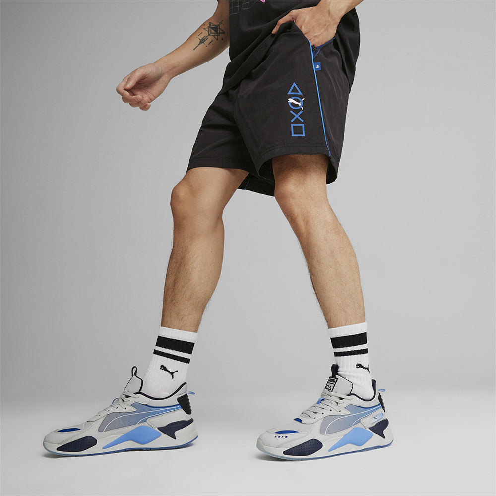Quần Ngắn Nam Puma X Playstation Woven - Đen - Supersports Vietnam