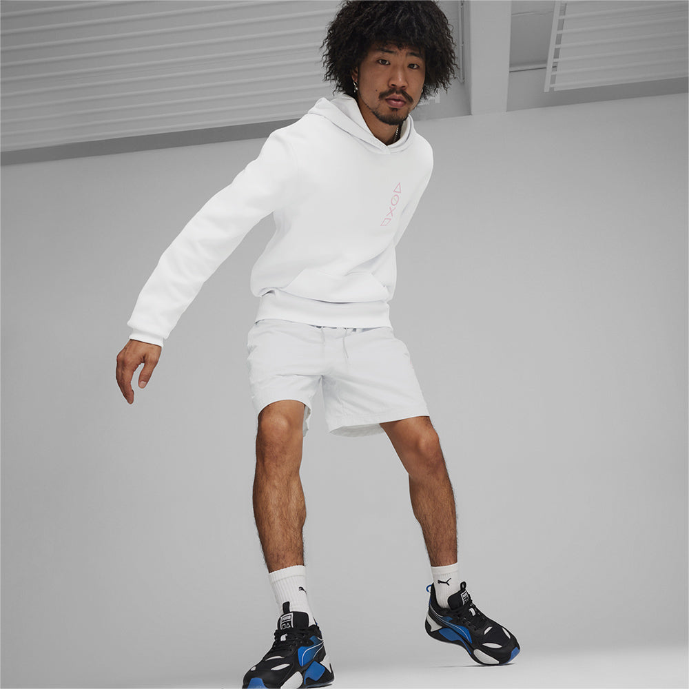 Quần Ngắn Nam Puma X Playstation Woven - Xám - Supersports Vietnam