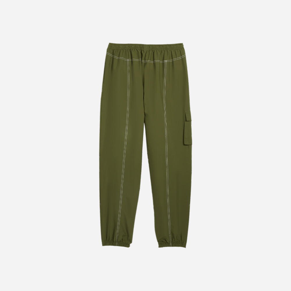 Quần Dài Nữ Puma Puma X X-Girl Cargo Woven - Xanh Quân Đội - Supersports Vietnam