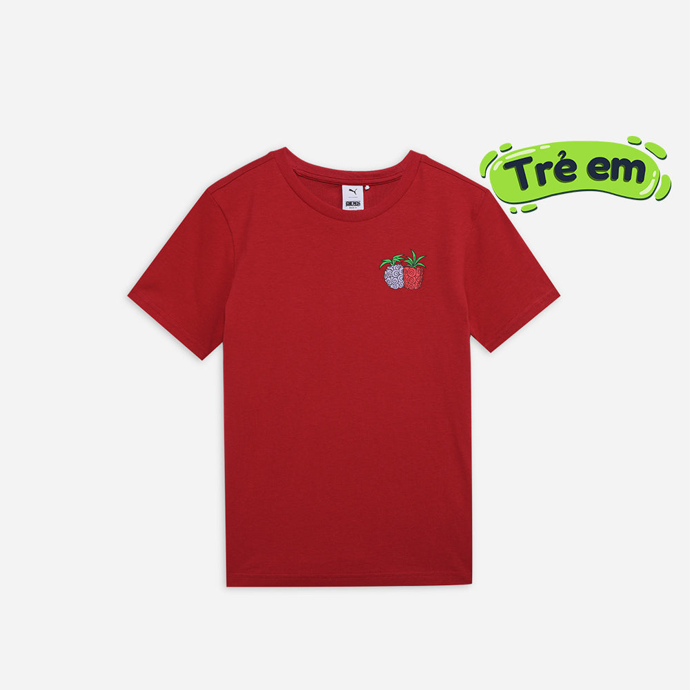 Áo Thun Bé Trai Puma X One Piece Graphic Club - Đỏ - Supersports Vietnam