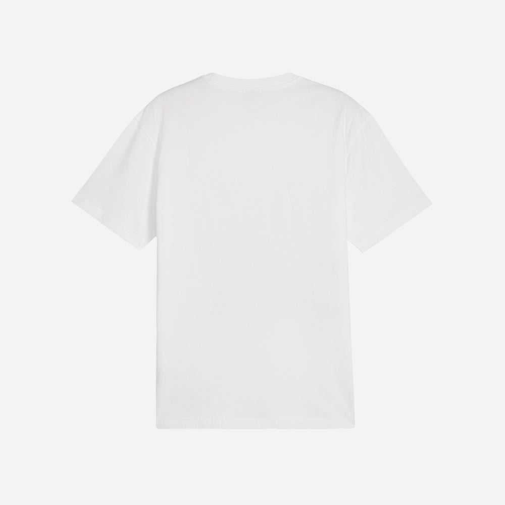 Áo Tay Ngắn Unisex Puma Graphics Medal - Trắng - Supersports Vietnam