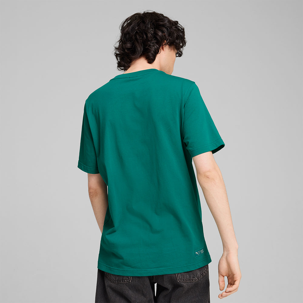 Áo Thun Tay Ngắn Nam Puma Squid Game Graphic - Xanh Lá - Supersports Vietnam